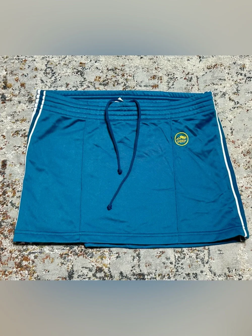 Vintage Abercrombie & Fitch mini skirt size Small blue